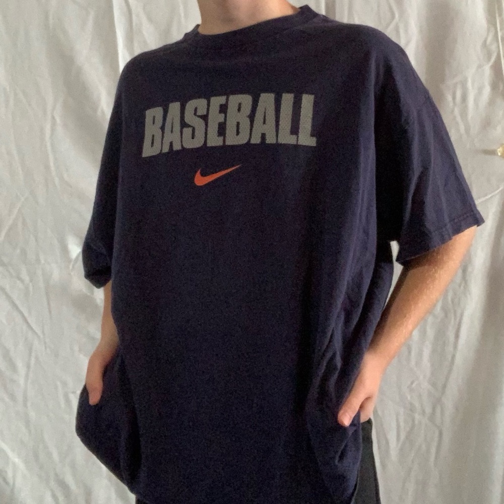 Nike Blue Baseball T-Shirt